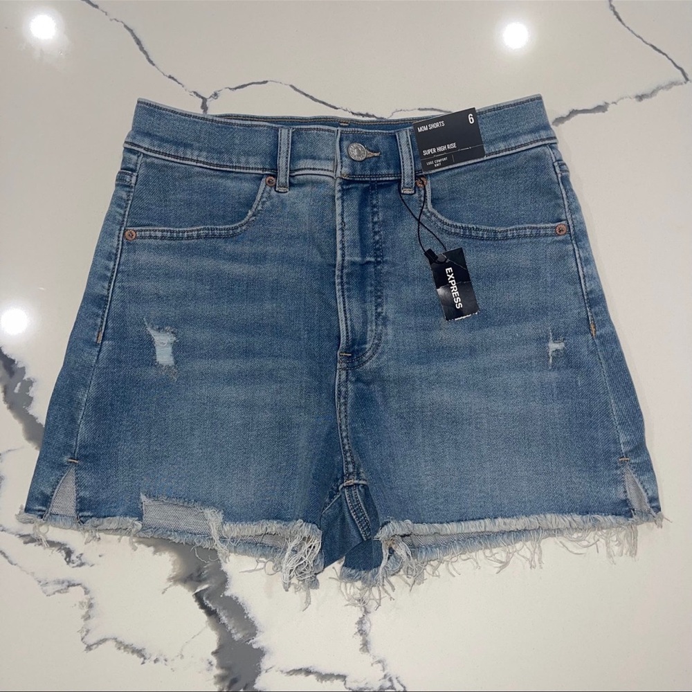 Express high waist shorts